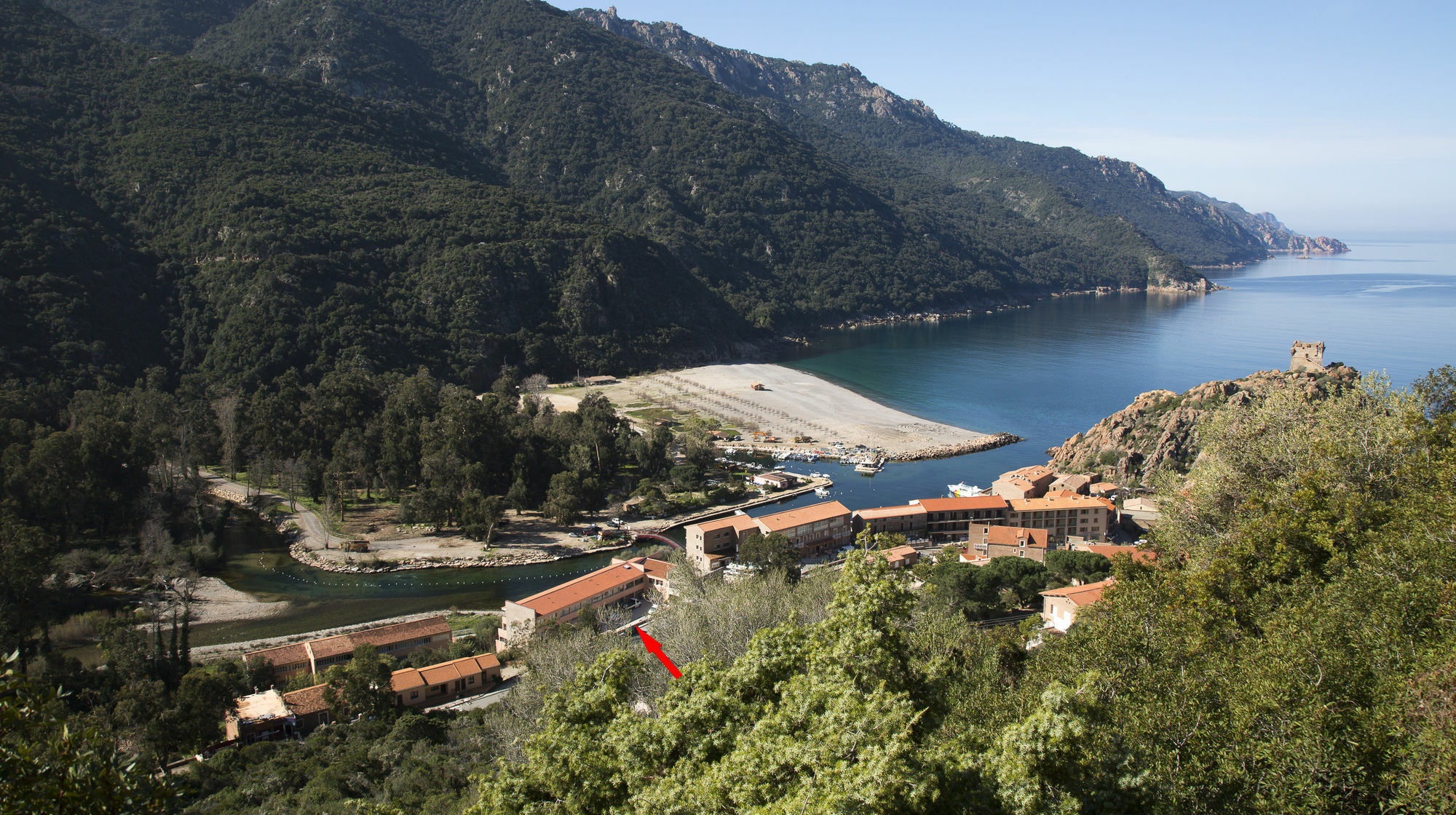 Résidence Hotelière Capu Seninu Porto  Esterno foto